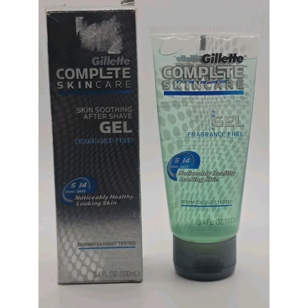 2004 Gillette Complete Skincare Protect Aftershave Gel 3.4oz New
